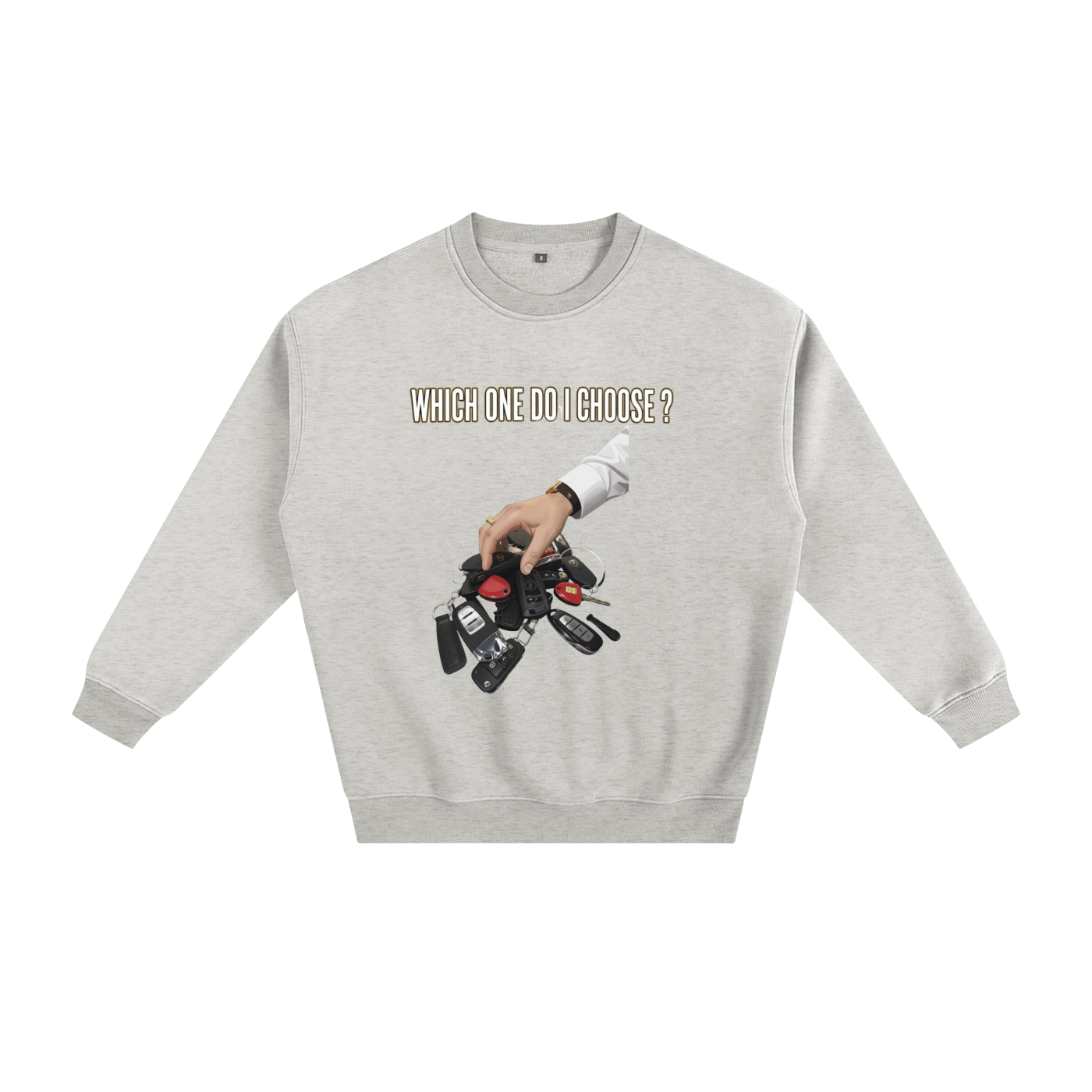 The Hardest Choice™ — Fleeced Sweatshirt