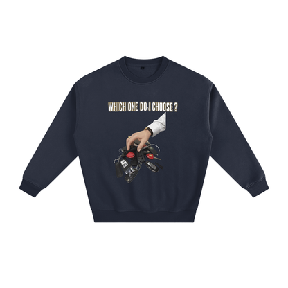 The Hardest Choice™ — Fleeced Sweatshirt