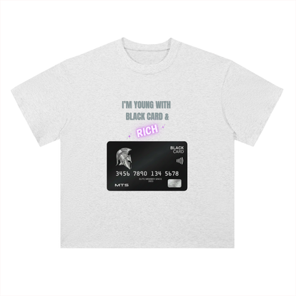 Young & Rich Elite™ - Premium Heavyweight Drop Shoulder Cotton T-Shirt