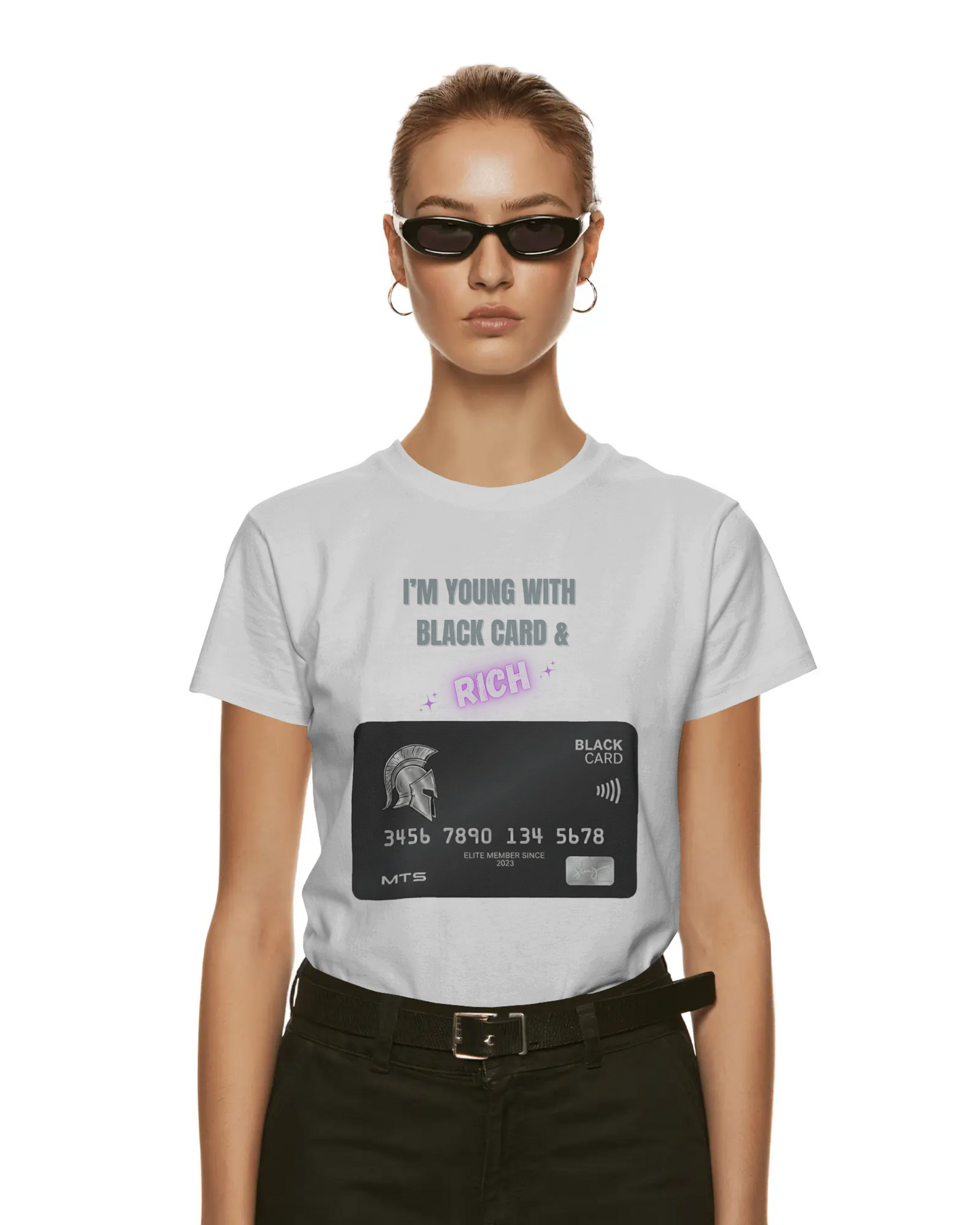 Young & Rich Elite™ - Premium Heavyweight Drop Shoulder Cotton T-Shirt