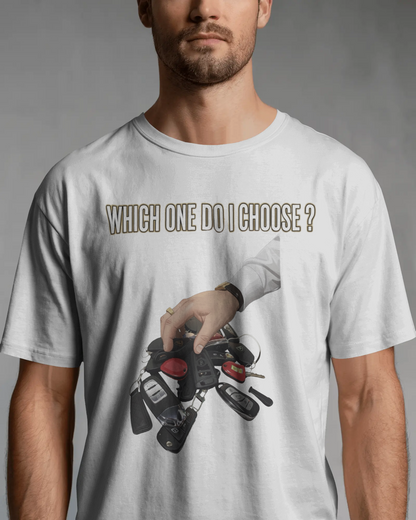 The Hardest Choice™- Premium Heavyweight Drop Shoulder Cotton T-Shirt