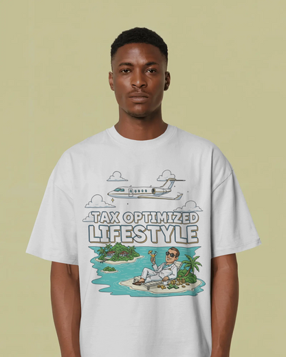 Optimized Lifestyle™ - Premium Heavyweight Drop Shoulder Cotton T-Shirt