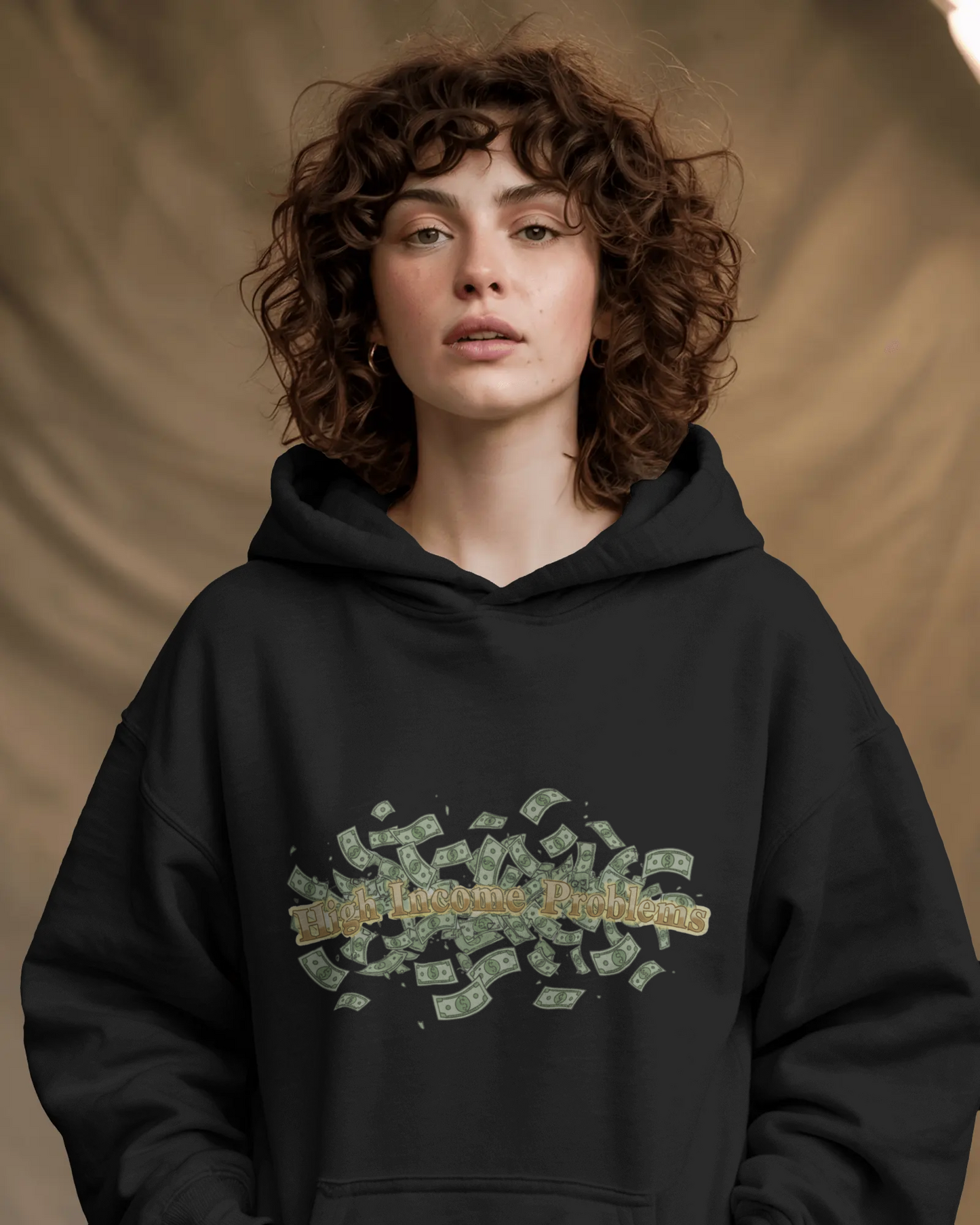 High Income Problems™ — Essential Heavyweight Fleece Hoodie