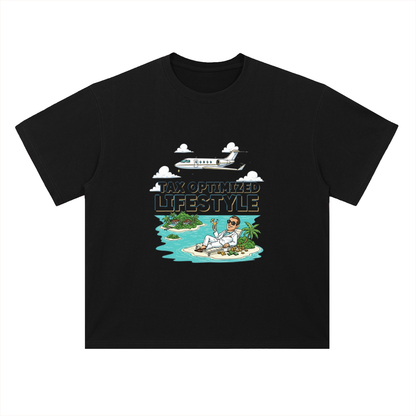 Optimized Lifestyle™ - Premium Heavyweight Drop Shoulder Cotton T-Shirt