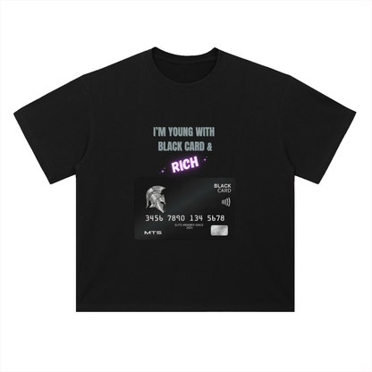 Young & Rich Elite™ - Premium Heavyweight Drop Shoulder Cotton T-Shirt