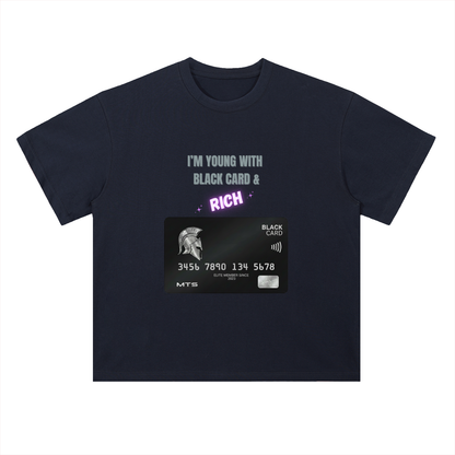 Young & Rich Elite™ - Premium Heavyweight Drop Shoulder Cotton T-Shirt