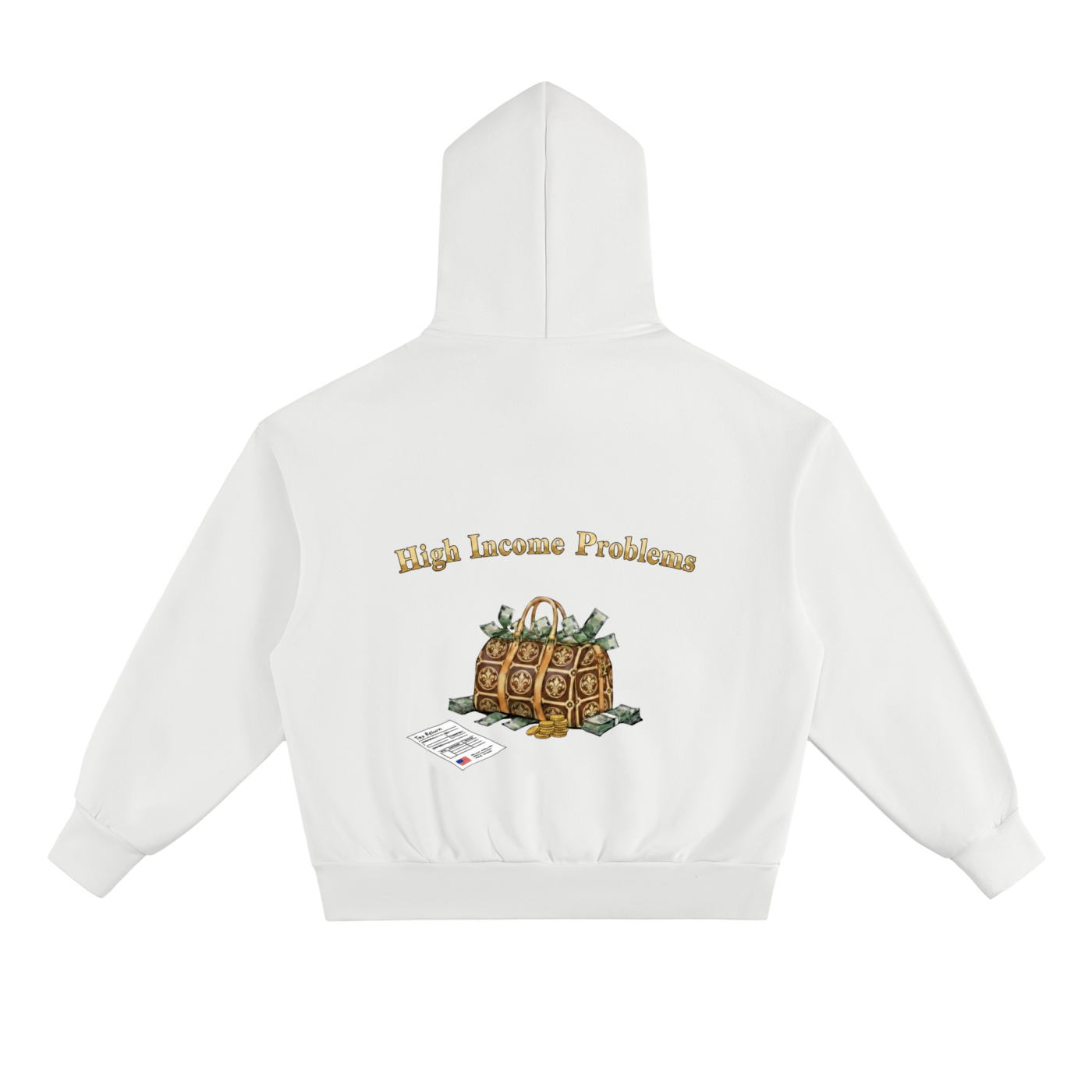High Income Problems™ — Essential Heavyweight Fleece Hoodie