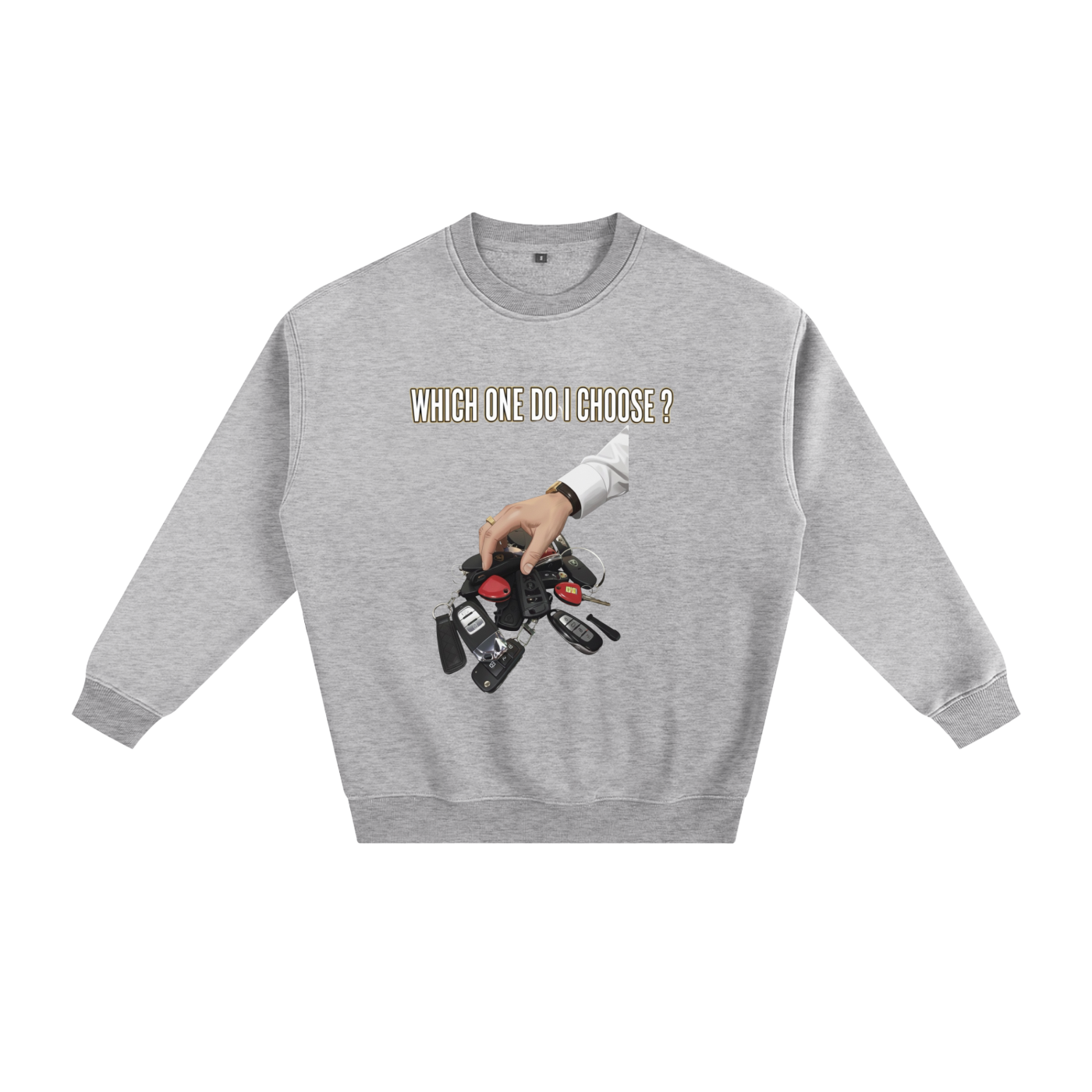 The Hardest Choice™ — Fleeced Sweatshirt