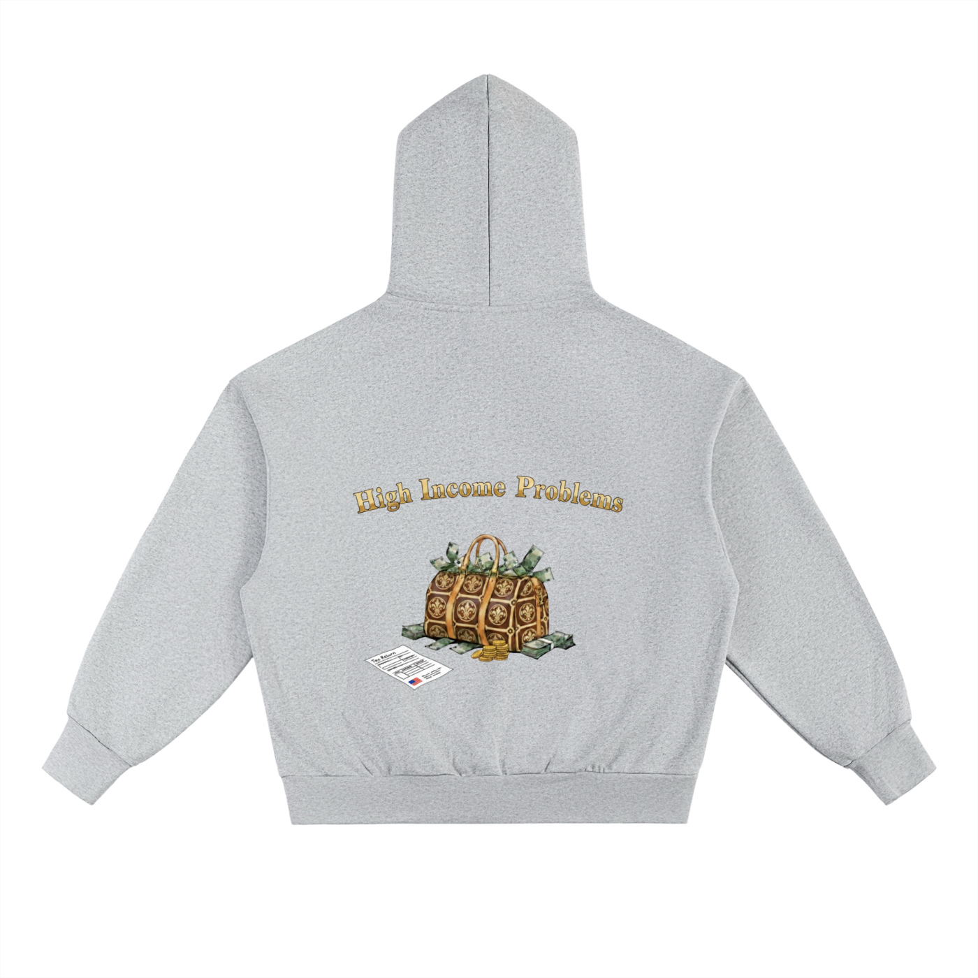 High Income Problems™ — Essential Heavyweight Fleece Hoodie