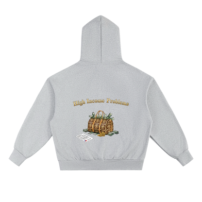 High Income Problems™ — Essential Heavyweight Fleece Hoodie