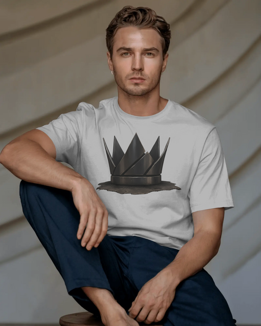 Iron Crown™ Tee | Heavyweight Drop Shoulder T-Shirt | MoneyTalkSociety®